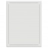 Panel dostępu Biały 43.5 x 33 x 3 cm Stal