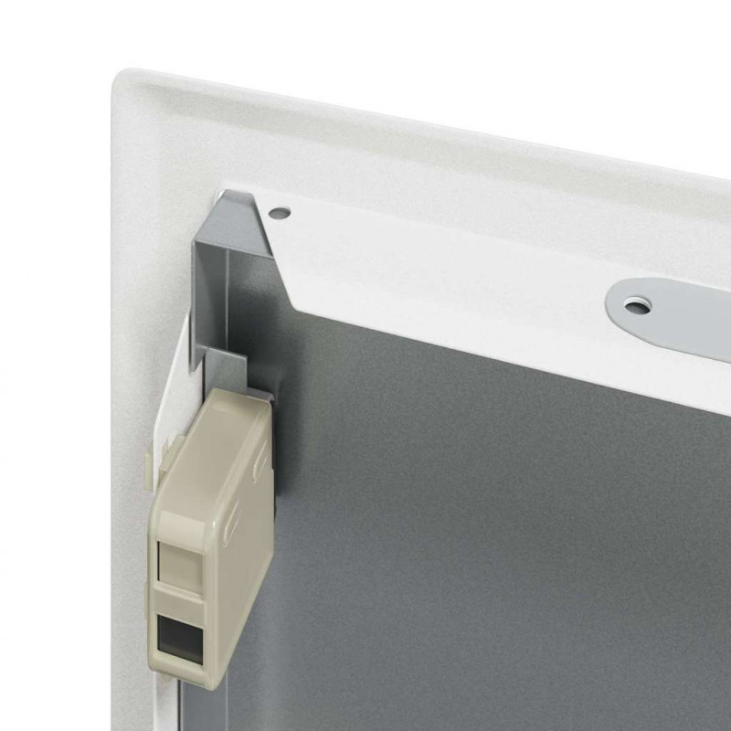 Panel dostępu Biały 43.5 x 33 x 3 cm Stal