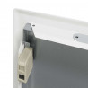 Panel dostępu Biały 43.5 x 33 x 3 cm Stal