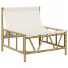 Krzesło Ogrodowe 2 pcs Jasnoszary 75 x 75 x 71 cm Stal