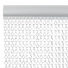 Moskitiera łańcuchowa do drzwi, 90x212 cm, aluminium