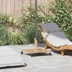 Podstawa do parasola Jasne drewno 45 x 45 x 31,5 cm