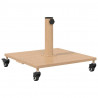 Podstawa do parasola Jasne drewno 45 x 45 x 31,5 cm