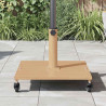 Podstawa do parasola Jasne drewno 45 x 45 x 31,5 cm