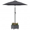 Podstawa do parasola Antracyt 45 x 45 x 45 cm Stal