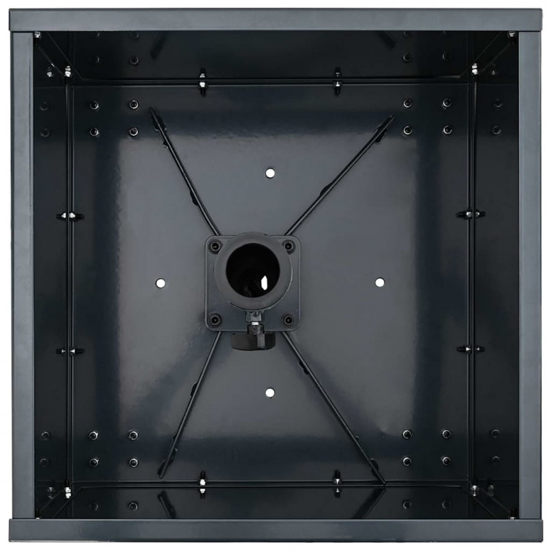 Podstawa do parasola Antracyt 45 x 45 x 45 cm Stal