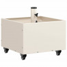 Podstawa do parasola Biały 45 x 45 x 45 cm Stal