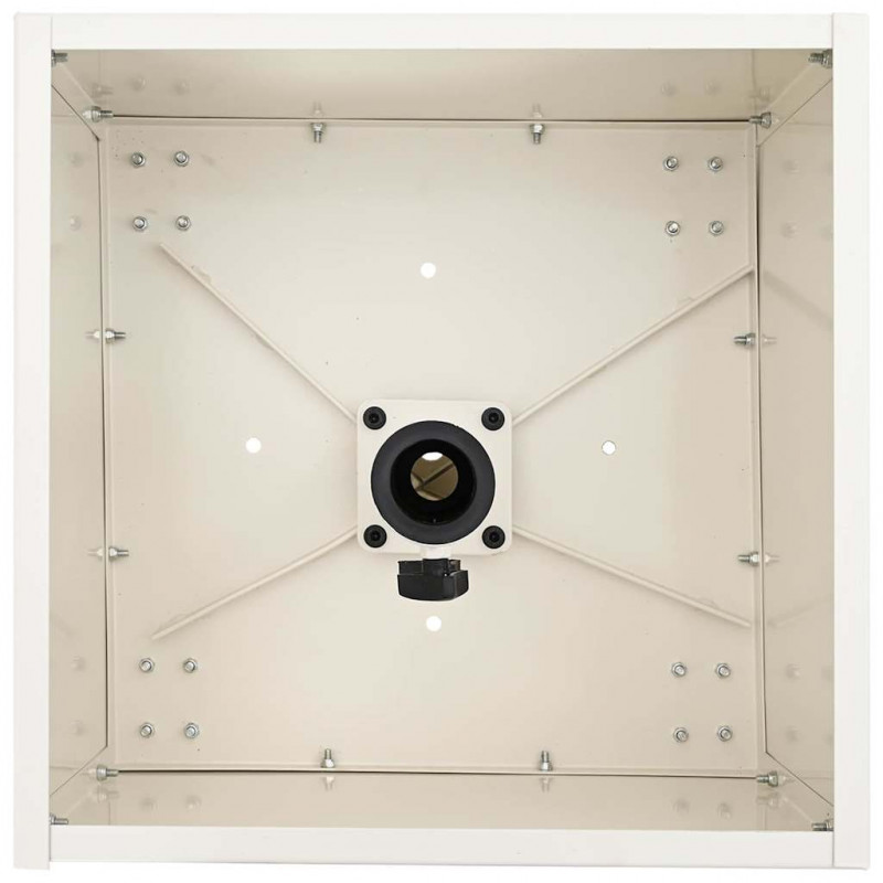 Podstawa do parasola Biały 45 x 45 x 45 cm Stal