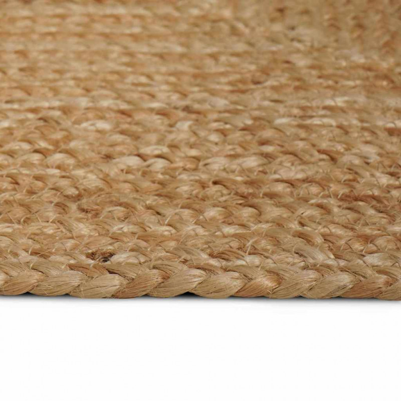 Dywan strefowy Beżowy 80 x 300 cm Juta