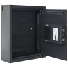 Sejf cyfrowy Z blokadą ciemno szary 30 x 10 x 36,5 cm Stal