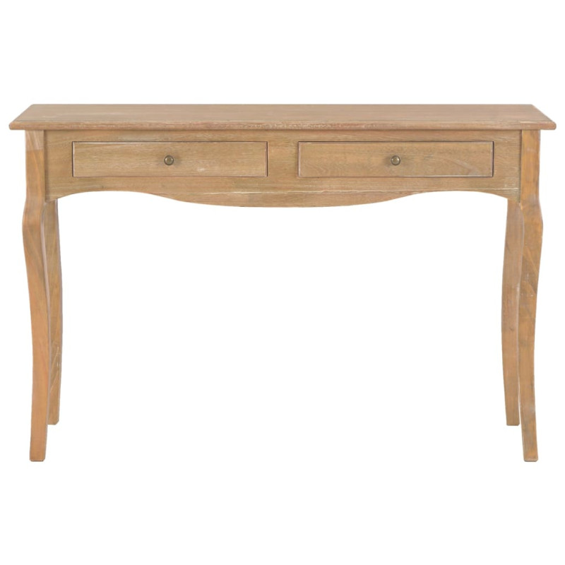 Stolik konsolowy z 2 szufladami, 110x35x76 cm