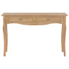 Stolik konsolowy z 2 szufladami, 110x35x76 cm