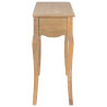 Stolik konsolowy z 2 szufladami, 110x35x76 cm