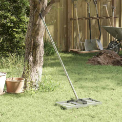 Grabie ogrodowe Srebrny 45 x 25 x 200 cm Stal nierdzewna