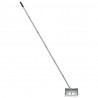 Grabie ogrodowe Srebrny 45 x 25 x 200 cm Stal nierdzewna