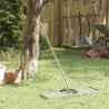 Grabie ogrodowe Srebrny 75 x 25 x 200 cm Stal nierdzewna