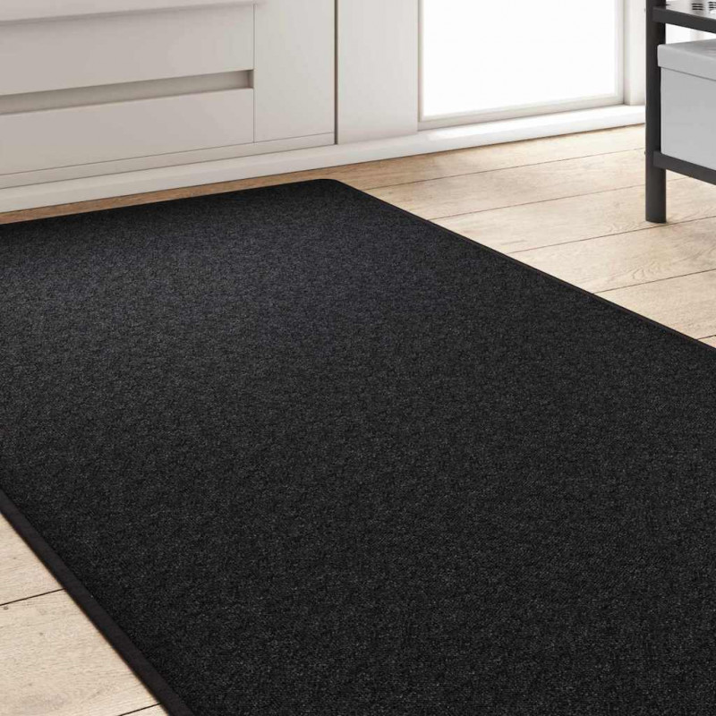 Bieżnik dywanowy Antracyt 80 x 500 cm 100% polipropylen