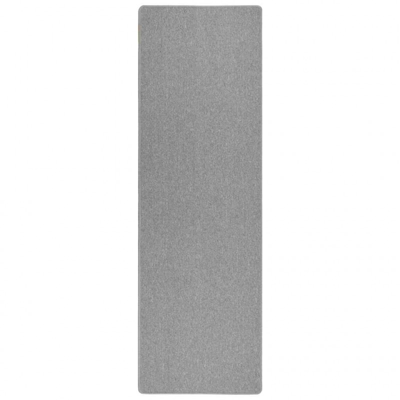 Bieżnik dywanowy Jasnoszary 100 x 250 cm 100% polipropylen