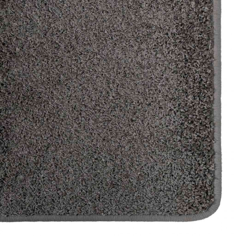 Bieżnik dywanowy Szary 50 x 150 cm 100% Poliester Tuft