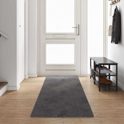 Bieżnik dywanowy Szary 80 x 400 cm 100% Poliester Tuft
