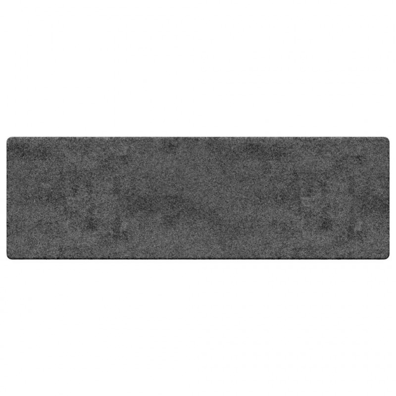 Bieżnik dywanowy Szary 80 x 400 cm 100% Poliester Tuft