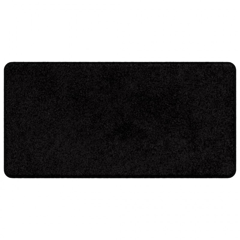 Bieżnik dywanowy Czarny 50 x 100 cm 100% Poliester Tuft