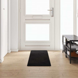Bieżnik dywanowy Czarny 50 x 250 cm 100% Poliester Tuft