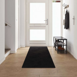 Bieżnik dywanowy Czarny 80 x 500 cm 100% Poliester Tuft