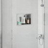 Nisza prysznicowa Srebrny 30 x 20 x 9,5 cm Stal nierdzewna