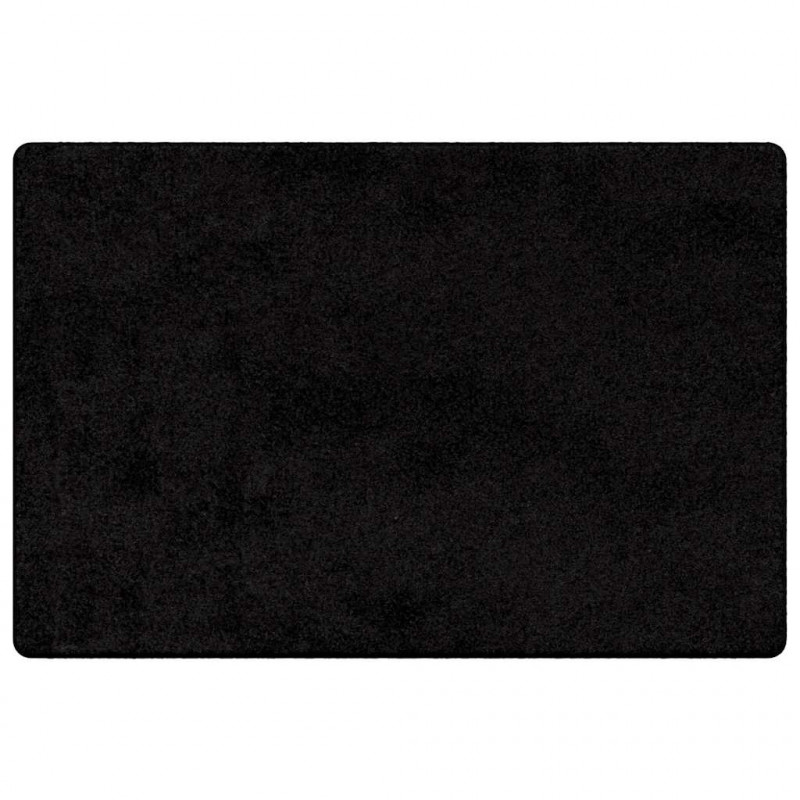 Bieżnik dywanowy Czarny 100 x 150 cm 100% Poliester Tuft