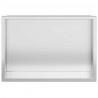 Nisza prysznicowa Srebrny 30 x 20 x 9,5 cm Stal nierdzewna