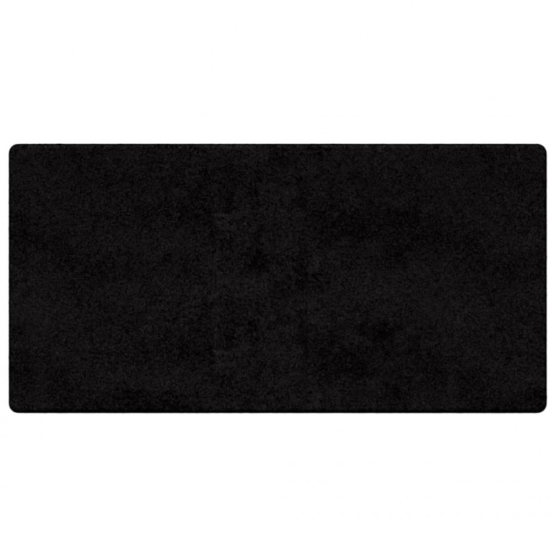 Bieżnik dywanowy Czarny 100 x 200 cm 100% Poliester Tuft