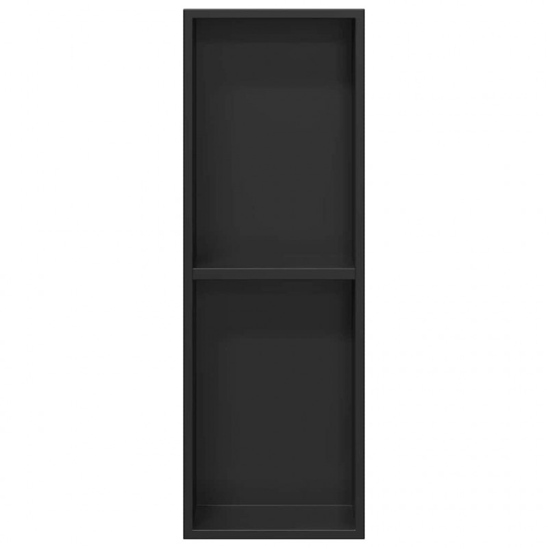 Nisza prysznicowa Czarny 60 x 20 x 9,5 cm Stal nierdzewna