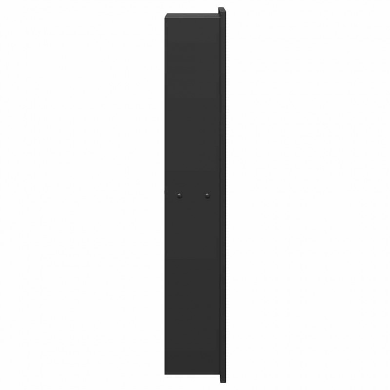 Nisza prysznicowa Czarny 60 x 20 x 9,5 cm Stal nierdzewna