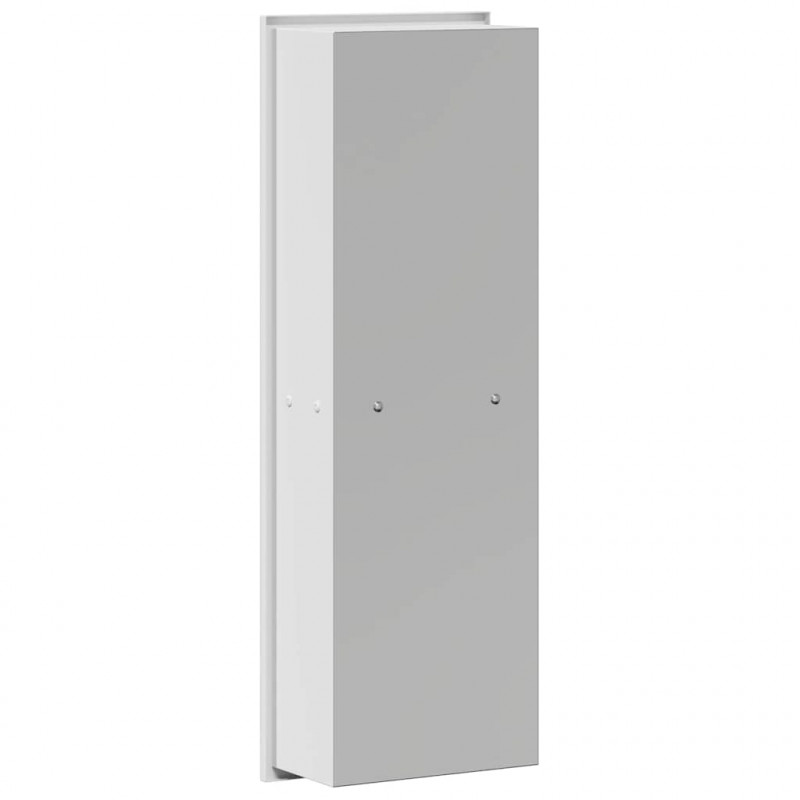 Nisza prysznicowa Biały 60 x 20 x 9,5 cm Stal nierdzewna