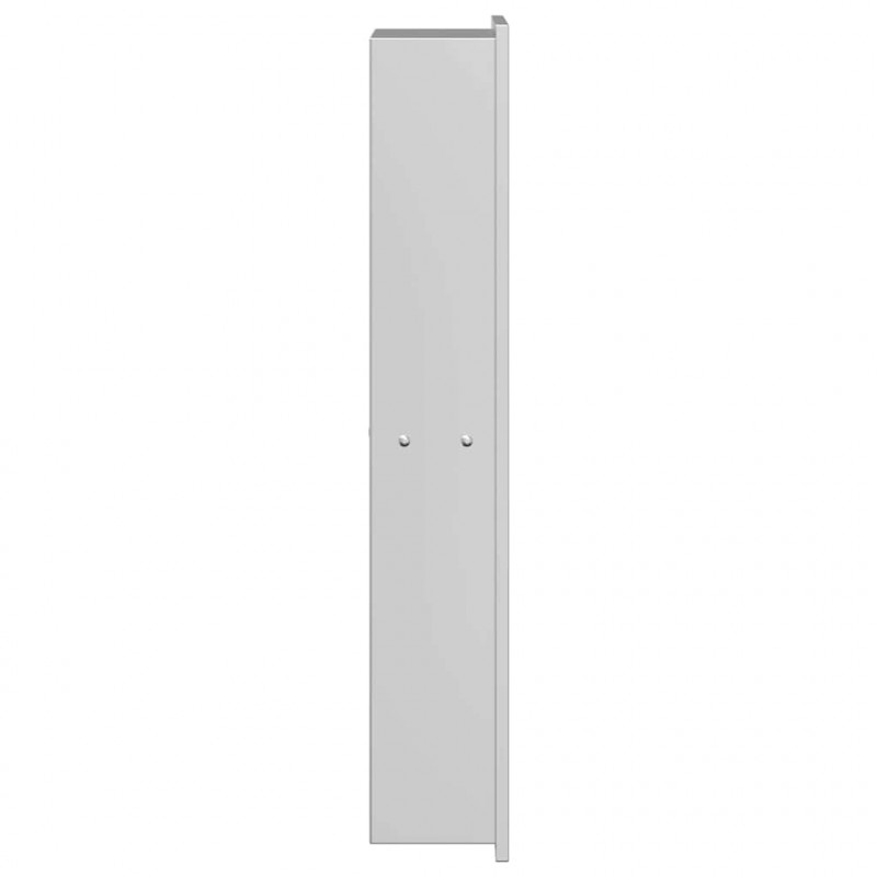 Nisza prysznicowa Srebrny 60 x 20 x 9,5 cm Stal nierdzewna