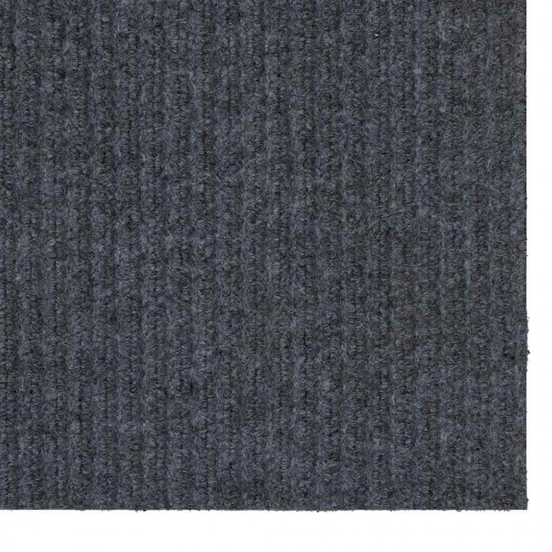 Bieżnik dywanowy Szary 80 x 200 cm tkanina