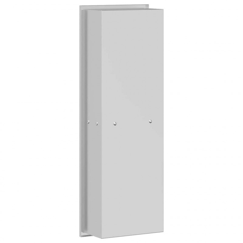 Nisza prysznicowa Srebrny 60 x 20 x 9,5 cm Stal nierdzewna