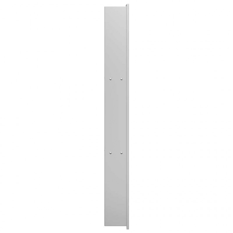 Nisza prysznicowa Srebrny 90 x 20 x 9,5 cm Stal nierdzewna