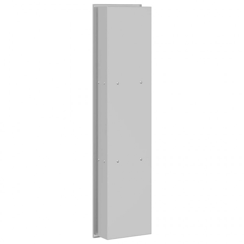 Nisza prysznicowa Srebrny 90 x 20 x 9,5 cm Stal nierdzewna