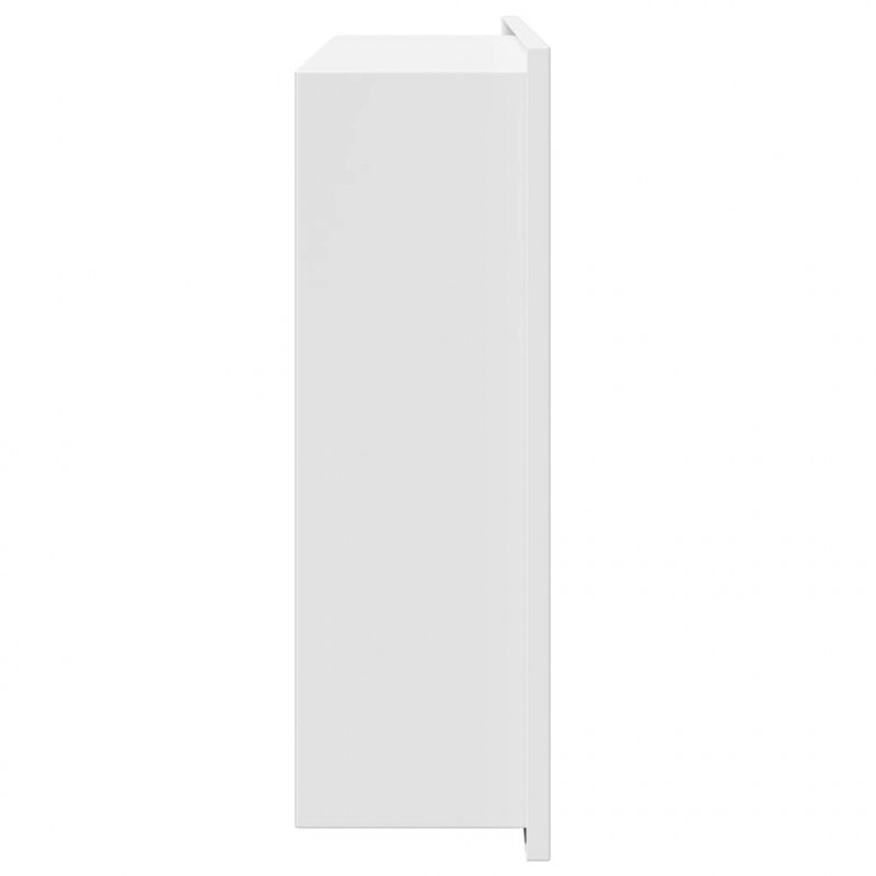 Nisza prysznicowa Biały 45 x 30 x 9,5 cm Stal nierdzewna
