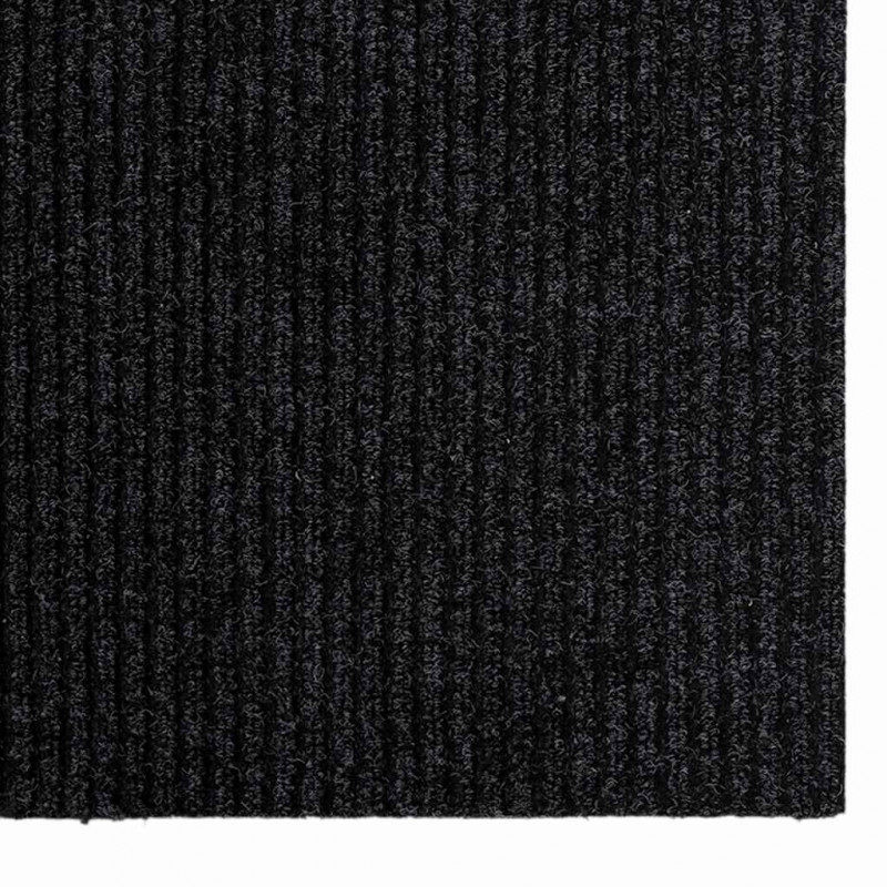 Bieżnik dywanowy Antracyt 80 x 200 cm tkanina