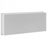 Nisza prysznicowa Biały 75 x 30 x 9,5 cm Stal nierdzewna