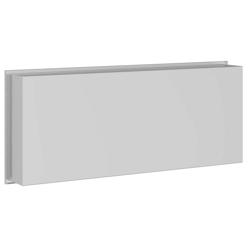 Nisza prysznicowa Srebrny 75 x 30 x 9,5 cm Stal nierdzewna