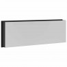 Nisza prysznicowa Czarny 90 x 30 x 9,5 cm Stal nierdzewna