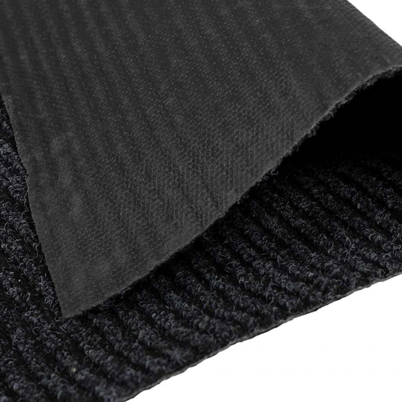 Bieżnik dywanowy Antracyt 80 x 400 cm tkanina