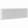 Nisza prysznicowa Biały 90 x 30 x 9,5 cm Stal nierdzewna