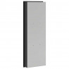 Nisza prysznicowa Czarny 92 x 32 x 10 cm Stal nierdzewna