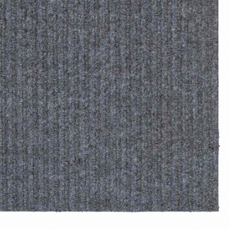 Bieżnik dywanowy Jasnoszary 80 x 400 cm tkanina