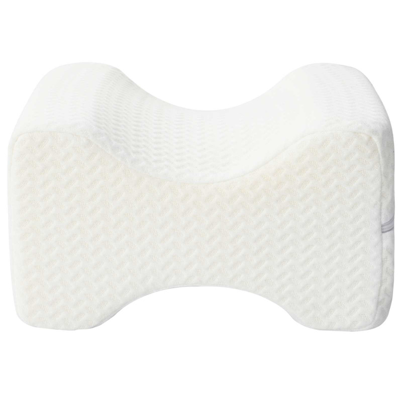 Knee Pillow Biały Pianka z pamięcią i poliester